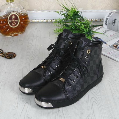 LV High-Top Fashion Men Shoes--062